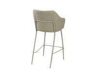 Nouvelle chaise de salle à manger design européen moderne à dossier haut