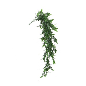 Plante suspendue artificielle en plastique haute simulation Sunwing <span class=keywords><strong>Holly</strong></span> 75 cm, vigne pleureuse, feuillage pour mur, plafond, suspension - Product Image 4