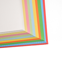 Cartón de color de alta calidad A4 papel de cartulina personalizable 80g-230G papel de impresión de oficina papel hecho a mano de color