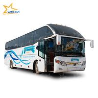 Bus de luxe d'occasion Yu Tong 12M à vendre, transmission manuelle diesel, émission Euro 2