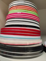 Bande élastique en caoutchouc de silicone Offre Spéciale conception de logo personnalisé bande élastique à tricoter en polyester tissé bande Web à coudre
