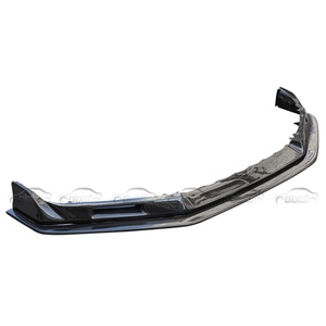 EV Style Carbon Front Bumper Lip for Honda Civic 10TH Gen FK8 Type R Si 2016+ Upper & Lower Lip <b>Splitter</b> Front Chin Spoiler - Product Image 5