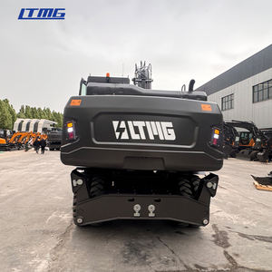 Excavadora con motor diésel de alto rendimiento LTMG Ripper, excavadora de ruedas de 18 toneladas para construcción de carreteras - Product Image 6