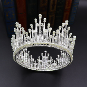 LUOYAN Couronnes et diadèmes personnalisés en cristal pour mariage, fiançailles, anniversaire, concours <span class=keywords><strong>de</strong></span> beauté, fêtes et couronnes d'anniversaire pour enfants - Product Image 1