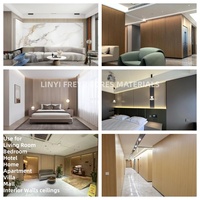 Panneaux muraux en PVC marbré PET blanc brillant, imperméables, écologiques, ignifuges, design moderne pour la décoration intérieure