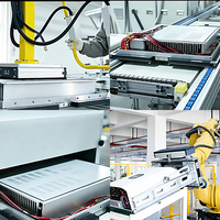 Contrôleur de charge solaire MPPT 20A 48V, régulateur d'énergie solaire PV 180V pour batterie au plomb-acide et au lithium