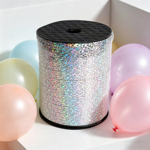 Party Love Round Shape Design Cinta Silver Lentejuela 450M Party Wall Decorations - Product Image 6