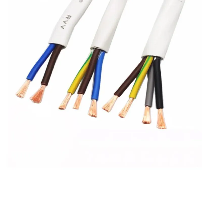 Высококачественная спецификация 6 мм 3-жильный 5-жильный гибкий кабель из ПВХ