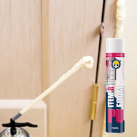 GORVIA ITEM-R 750mL Mousse Polyuréthane en Spray avec Paille pour l'Étanchéité des Fenêtres et des Portes