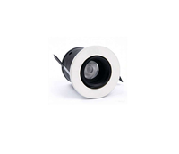 Plafonnier encastré LED COB AC220V 3W 5W, découpe de 45mm, mini spot rond pour plafond, CCT 2700K 5000K pour la maison et le bureau