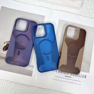 เคสโทรศัพท์มือถือแบบแม่เหล็ก <span class=keywords><strong>2</strong></span> in 1 ดีไซน์ใหม่ปี 2025 หรูหรา รองรับการชาร์จไร้สาย วัสดุ TPU และ PC สำหรับ iPhone 11 13 15 16 Pro Max ป้องกันการกระแทก - Product Image 5