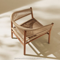 Mobilier d'extérieur en osier, chaise de loisirs, cadre en Aluminium, couleur bois, piscine, plage, bistrot français, chaises en rotin