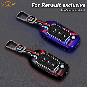 Funda de Silicona y Aleación de Zinc para Llaves, Nueva 2026, para Renault Kwid <span class=keywords><strong>2023</strong></span>, Clio 5, Captur, Kadjar, <span class=keywords><strong>Arkana</strong></span>, Sandero, Logan, Twingo, Stepway - Product Image 3