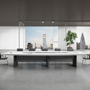 Zitai Modern executive furniture luxury White 12 16 20 person seater table meeting room office conference table for office