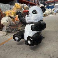 Modèle d'animal animatronique réaliste pour parc d'attractions, adapté à l'intérieur et à l'extérieur