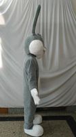 Costumes de cosplay de lapin amusant et adorable, personnage de dessin animé populaire, mascotte de Pâques pour adulte, vente en gros