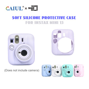 Housse de protection en silicone pour <span class=keywords><strong>Instax</strong></span> Mini 13, étui souple, protection intégrale anti-rayures, coque portable, écologique, étui <span class=keywords><strong>Instax</strong></span> - Product Image 3