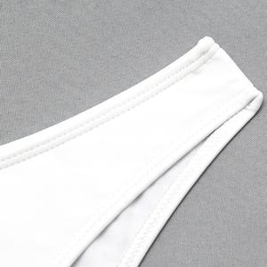 OUTPACE 2023 Conjunto de Bikini de 2 Piezas con Estampado Floral y Espalda Descubierta para Mujer, de Pierna Alta y Tanga, de Secado Rápido, Antibacteriano, Traje de Baño Personalizado - Product Image 3