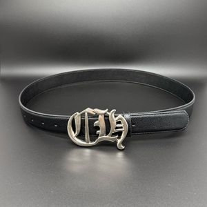 Cinturón Cruzado para Hombre Estilo Punk Hip Hop <span class=keywords><strong>CH</strong></span>, Hebilla de Aleación, Diseño Moderno, 3.5cm de Ancho, Decoración para Jeans - Product Image 2
