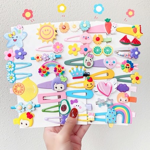 Pinces à cheveux mignonnes pour filles, épingles à cheveux colorées pour enfants, décoration de fruits d'animaux - Product Image 6