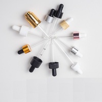 Fournisseur ODM RUIPACK OEM Pipettes compte-gouttes en verre avec embout en silicone coloré, usine chinoise