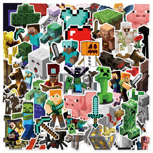 สติกเกอร์กราฟฟิตีรูปการ์ตูน50ชิ้นอินเทรนด์ส่วนบุคคลตกแต่งถ้วยน้ำแท็บเล็ตโทรศัพท์สติกเกอร์กันน้ำ - Product Image 1