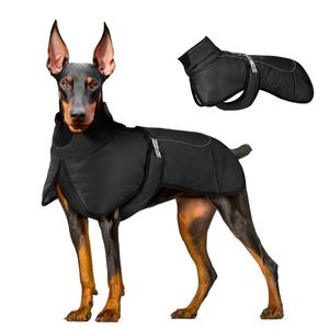 Automne hiver vêtements pour animaux de compagnie transfrontalier grand chien manteau rembourré en coton réfléchissant chaud coupe-vent imperméable <span class=keywords><strong>Dubin</strong></span> Pet Stock hiver - Product Image 1