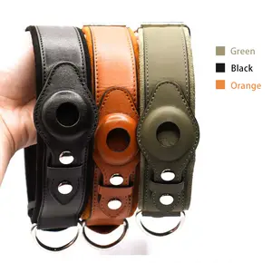 Collare per cani Airtag di alta qualità per animali domestici designer Gps collare e guinzaglio per cani personalizzati Set di collari per cani Airtag in pelle accessori di lusso