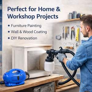 <span class=keywords><strong>Pistolet</strong></span> à <span class=keywords><strong>peinture</strong></span> électrique, <span class=keywords><strong>pistolet</strong></span> à <span class=keywords><strong>peinture</strong></span> haute pression, <span class=keywords><strong>peinture</strong></span>, <span class=keywords><strong>peinture</strong></span> au latex, <span class=keywords><strong>pistolet</strong></span> de pulvérisation, outils de <span class=keywords><strong>peinture</strong></span> portables pour la maison et l'industrie - Product Image 4