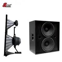 Sistema de Audio Profesional para Conciertos y Escenarios al Aire Libre TD-253S, Altavoz de Línea de 3 Vías Pasivo, 2x15 Pulgadas, Bajos, Medios y Agudos