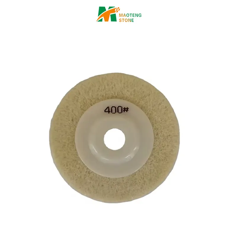 4 inch Nylon Resin Buffing Polishing Pad Disc for Marble Granite Sponge Pad