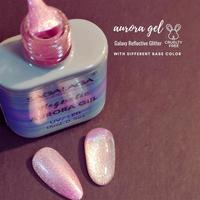 SAGALAGA Vernis Gel Magnétique Professionnel Effet Oeil de Chat Aurore Pailleté Scintillant Soak Off pour Manucure Service Personnalisé
