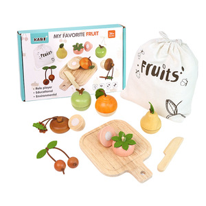 Giocattoli in Legno per Tagliare Frutta e Verdura, Puzzle Educativo per Bambini con Musica e Effetti Sonori - Product Image 6