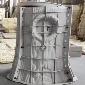 Contenedores de recolección de basura para áreas públicas ecológicas de uso comunitario, moldes inteligentes para cubos de basura de clasificación - Product Image 1