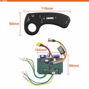 Kit Fai-da-Te per <span class=keywords><strong>Skateboard</strong></span> Elettrico 36V 2800W, Longboard <span class=keywords><strong>Rosso</strong></span> con Doppio Motore a Cinghia - Product Image 6