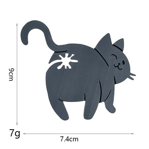 Clip per Sacchetti a Forma di Coda di Gatto, in Plastica Riutilizzabile, per Conservare Snack, Design Divertente, 8 Pollici o Più - Product Image 4