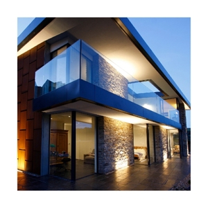 Rampe en verre sans cadre Prima pour terrasse de piscine, balcon, <span class=keywords><strong>escalier</strong></span>, verre trempé de 8 à 12 mm, barrière de sécurité, taille personnalisée - Product Image 5