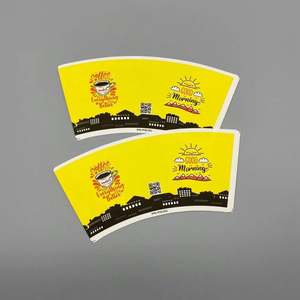 Vasos de Papel Impresos con Flexografía de Grado Alimenticio, Recubiertos de PE por Ambos Lados, para Snacks, Fideos y Ensaladas, Impresión Offset, Muestra Gratuita al por Mayor - Product Image 2