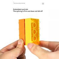 Blocs de construction en plastique PP à grandes particules pour enfants, compatibles LEGO, jouet éducatif pour garçons et filles de 4 à 6 ans, animaux, nature, château