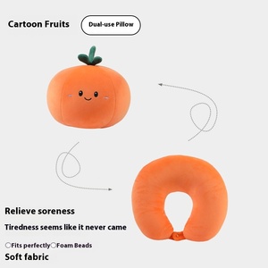 Creative <strong>U</strong>-Shaped Dual-Purpose Memory Foam Neck <strong>Pillow</strong> Deformable Two-In-One Office Nap <strong>Pillow</strong> with Particle Foam - Product Image 6