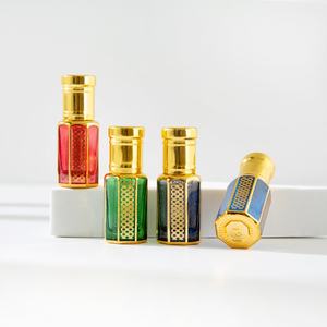 Flacon <span class=keywords><strong>de</strong></span> <span class=keywords><strong>parfum</strong></span> fantaisie <span class=keywords><strong>de</strong></span> luxe arabe 3ml 6ml 12ml, flacon <span class=keywords><strong>vide</strong></span> pour huile d'oud, flacon à bille pour huile essentielle - Product Image 2
