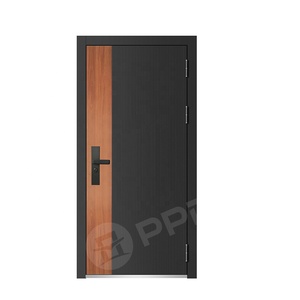 Puertas Económicas de Fábrica, Puertas Modernas Reforzadas, Puertas de Acero Laminado en Frío para el Hogar - Product Image 6