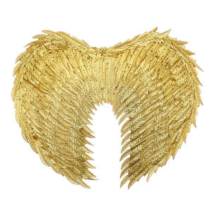 Accessoires de <span class=keywords><strong>d</strong></span>éguisement Halloween Cosplay or argent grandes ailes <span class=keywords><strong>d</strong></span>'<span class=keywords><strong>ange</strong></span> <span class=keywords><strong>et</strong></span> bandeau <span class=keywords><strong>d</strong></span>'<span class=keywords><strong>ange</strong></span> <span class=keywords><strong>auréole</strong></span> ensemble de 2 pièces - Product Image 3