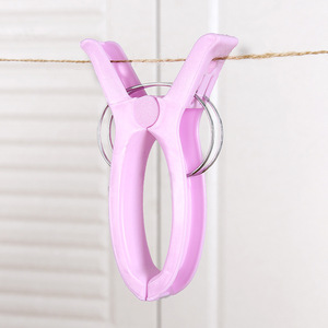 Household large plastic clothespins for drying <b>quilts</b>, clothes, and blankets; windproof and large size; wholesale. - Product Image 4