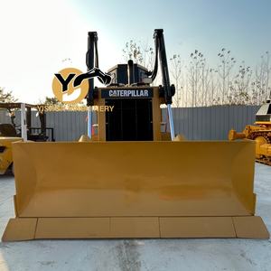 Bulldozer d'occasion puissant à <span class=keywords><strong>prix</strong></span> avantageux en stock usine Yishun – Bulldozer sur chenilles CAT d'occasion, modèles CATD6G et CATD10 en promotion - Product Image 3