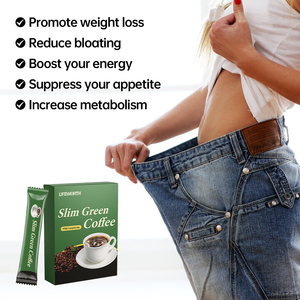 Lifeworth OEM/ODM Slim Green Coffee <span class=keywords><strong>Perder</strong></span> peso Quema <span class=keywords><strong>grasa</strong></span> Pérdida de peso instantánea Slim Green Coffee - Product Image 4
