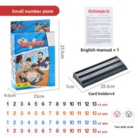 Table de Mahjong Éducative Intelligente Numérique en Plastique, Jeu de Puzzle pour Enfants, Jouets Cartes Joker, Marque HJM, Utilisation Intérieure