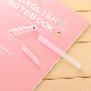 Pulpen Gel Transparan Murah untuk Kantor dan Sekolah, Dapat Dihapus dengan Panas, dengan Penghapus Karet - Product Image 2