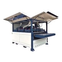 Machine à polir le bois à double face pour la surface incurvée du bois