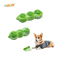 Jouet à mâcher pour chien en TPR durable de haute qualité, nouveau design circulaire, vente en gros du fabricant Famipet, pour le nettoyage des dents des animaux de compagnie